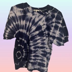 Z Supply Cropped tie dyed sweatshirt size small
